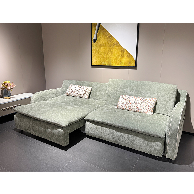 Flannel Foldable Sofa